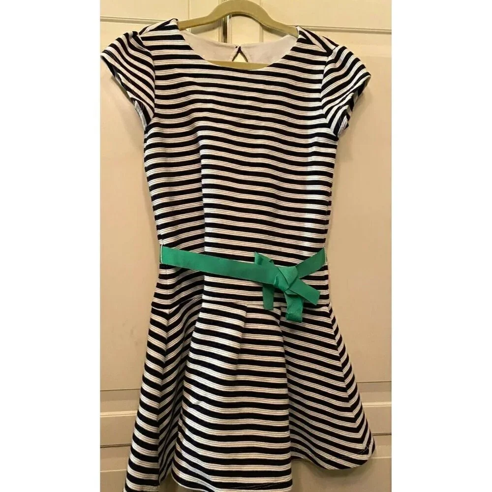 Gymboree‎ Sz 10 Girl’s Dress Black & White Stripe